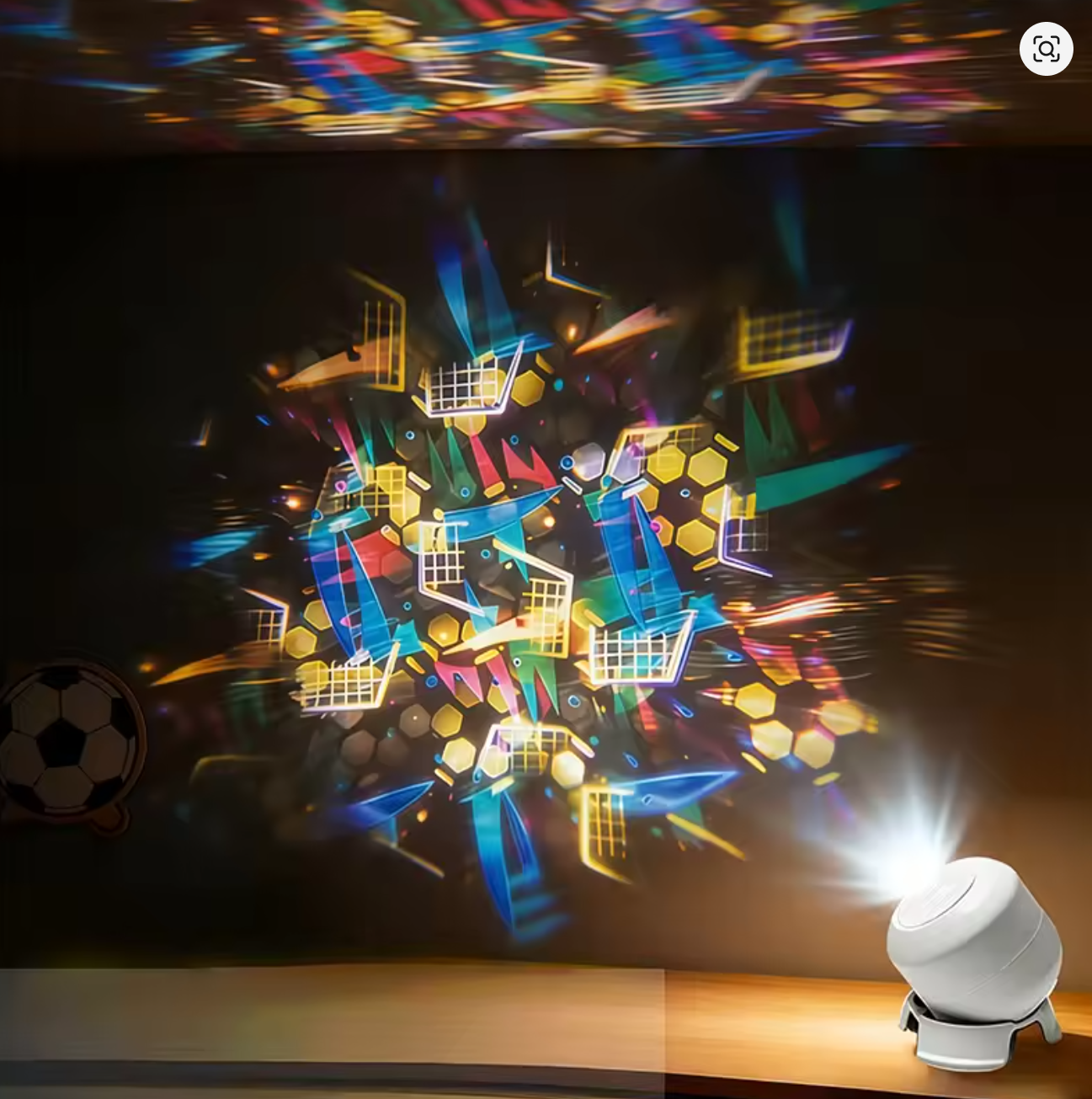 🥳 2026 HOT SALE | 50% OFF 🥳 Dynamic Rotating LED Projector Light 🌙✨